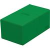 Ultimate Guard Twin Flip`n`Tray 200+ XenoSkin Monocolor Verde Nero