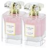 LASTAR Profumo durevole forever love parfum, profumo floreale, dimensioni da viaggio, Eau De Profumo, per uomini e donne, 55 ML*2, perfetto per regali di festa, San Valentino, Halloween, Natale