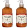 Natsabe 2x Carone - Sapone di Aleppo - Detergente Intimo - 250 ml - Pacchetto da 2 confezioni da 250 ml l'una - Deterge con dolcezza + in OMAGGIO 2 Tisane Funzionali Viropa