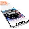 JUVENPROTO 3 Pezzi per Samsung Galaxy A54 TPU Pellicola Protettiva Idrogel,Pellicola Protettiva TPU per Trasparente HD Morbida Display ID Impronte Digitali(Non Vetro Temperato)