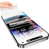 JUVENPROTO 3 Pezzi per Nothing Phone (2) TPU Pellicola Protettiva Idrogel,Pellicola Protettiva TPU per Trasparente HD Morbida Display ID Impronte Digitali(Non Vetro Temperato)