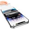 JUVENPROTO 3 Pezzi per OnePlus 8 TPU Pellicola Protettiva Idrogel,Pellicola Protettiva TPU per Trasparente HD Morbida Display ID Impronte Digitali(Non Vetro Temperato)