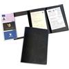 Pubblimania Portadocumenti Auto e Moto a 3 Ante - Porta Libretto Circolazione e Assicurazione con Scomparti Porta Card e Patente, Realizzato in TAM, Made in Italy (Nero)