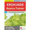 KOHL VERLAG Der Verlag mit dem Baum Erdkunde-Basics-Trainer Band 3: Die Geographie Deutschlands Klasse 5-10 | Bundesländer, Flüsse, Gebirge, Küsten, Inseln | Topographie üben | 64 Seiten mit Lösungen: Grundlagen für jeden Tag!