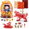 ZURU SMASHERS Smashers Dino Egg Hunt di ZURU, Giocattolo sputafuoco luminoso da caccia al tesoro, a tema dinosauri, da collezionare, per ragazzi e bambini (T-Rex)
