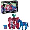 PLAYMOBIL | Monster High™ | Abbey agli armadietti | Scena nel corridoio scolastico con Abbey Bominable, Nightmare, libro glow e armadietti | Per fan da 5 anni | 72146