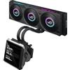 ASUS ROG STRIX SLC IV 360 ARGB LCD, Dissipatore a Liquido, Nero, 3 Ventole