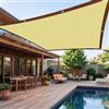 ANOMM Rete Ombreggiante, 2x1 M Rete Ombreggiante con Occhielli, Beige | 90-95% Vela Parasole con Protezione UV, per Privacy per Balcone, Esterni, Patio, Feste, Pergola, Balcone