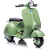 Vespa Sidecar Small Special 6V per Bambini con Licenza Ufficiale Piaggio-Verde