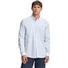 Polo Club Camicia Oxford Unomo con Logo Ricamato 100% Cotone, Multicolore -S