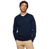 Polo Club Maglione Scollo a V Maniche Lunghe Uomo Maglioni Pullover V-Neck 100% Cotone