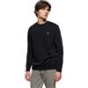Polo Club Felpa Uomo a Girocollo con Logo - Sweatshirt Senza Cappuccio Crewneck 100% Cotone