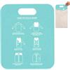 Generic Maglietta helper pieghevole - cartelle di abbigliamento, piastra organizzatrice per lavanderia | del pannello di accessorio a piega rapida con istruzioni didattiche, alette per maglioni di cam