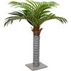 vidaXL Palma Artificiale 6 Foglie 100 cm Verde, pianta Artificiale, Albero Artificiale, pianta di Palma Artificiale, pianta Finta, Albero Falso, Palma