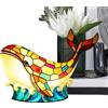 Generic Lampada a forma di , statuetta decorativa a tema in resina | Luce da comodino dipinta a caldo | USB costiera tavolo notturna ornamento | per camera da e soggiorno