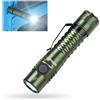 Wurkkos FC11 MINI Torcia LED Ricaricabile da 3000mAh，1300Lumen Torce a lunga portata USBC tattica con Torcia magnetica IP67 per campeggio di emergenza all'aperto，CRI 90 Verde 4000K