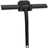 Maykafay Tergivetro per Doccia, Tiraacqua Vetri Doccia, Pulisci Vetro Doccia, Finestre e Specchi, 21cm, Nero