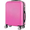 MF Handbags Ryanair - Borsa da cabina per sottosella 40 x 20 x 25 cm, valigia leggera, piccola 4 ruote girevoli a 360 gradi, custodia da cabina rimovibile, dimensioni massime da trasporto, guscio