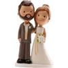 Dekora Statuetta per torta nuziale 14cm sposi