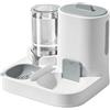 Generico Cat Feeder - Automatic Food & Water Dispenser for Cats and Dogs | Automatic pet feeder with 1.6L food container and 800ml water dispenser for cats and small dogs, ideal for daily feeding