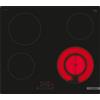 Bosch PKF611BB2E Serie 4 Piano elettrico radiante 60 cm, 4 zone, Nero