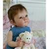 Hserial Bambole Reborn 48cm Vere Silicone Bambola Femmina realistic Toddler
