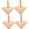 SOIMISS Giocattolo Trottola in Legno Tradizionale, Resistente e Divertente per Bambini, per Back To School Party e Giochi Educativi Interattivi