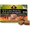 Cheminett 15751 - Cubetti accendifuoco, 100% naturale