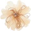 Didiseaon Spilla Fiore Oro per Abiti da Donna, Design Elegante e Delicato, Multifunzionale e Sicura per Vari Eventi