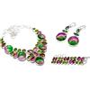 "Fatto a mano" Gioielli combinati in argento sterling 925 con pietra preziosa ametista...