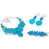 "Fatto a mano" Gioielli combinati in argento sterling 925 pietra preziosa smeraldo onice...