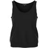 SCOTCH & SODA Ams Blauw T-Shirt Donna Nero S Cotone 100% Senza Maniche