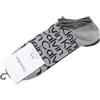 CALVIN KLEIN Sneakers Calzini Uomo EU39/42 Mid Grey Melange Logo 2 Paia Unisex
