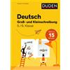 Marion Clausen Deutsch in 15 Min - Groß- und Kleinschreibung 5./6. (Tascabile)