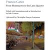 Francis Carco R From Montmartre to the Latin Quarter. Edited with An (Tascabile)