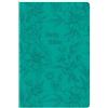 NASB Large Print Thinline Bible, Value Edition, Teal Leat (Rilegato in ecopelle)