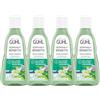 Guhl Cuoio capelluto, Sensitiv Shampoo, confezione da 4 pezzi, 4 x 250 ml, tipo di capelli: tutti