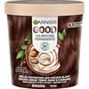 Garnier - Colorazione permanente - Senza ammoniaca - 90% di ingredienti di origine naturale - Burro di karité - 100% copertura per capelli bianchi - GOOD castano ghiacciato 4.15