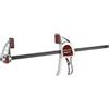 Robert Sorby Select Morsetto Professionale a Barra a Una Mano da 18 450 mm, Serraggio Rapido e Divaricatore, Forza di Serraggio 300 kgf, Corpo in Alluminio, Profondità 85 mm, Impugnatura Soft Grip