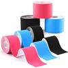 Foymlon 6 Rotoli Tape Kinesiologico, Kinesio Tape, Kinesiotape Sport 5 cm x 5 m per Spalla, Ginocchio, Articolazione, Plantare, Dolore al Ginocchio, Nastro Sportivo, 3 Colori