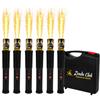 Zenda Club® Set di 6 Trigger manuali portatili per getti di scena - lanciatore di scintille a mano - compatibile con fontane pirotecniche per interni - Trigger pirotecnico