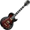 Ibanez Artcore Expressionist AG95QA-DBS Dark Brown Sunburst - Chitarra semiacustica