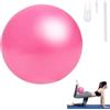 Keratobleem 25 cm Palla Fitness per Pilates, per Ginnastica,Yoga Balance, per Esercizi Addominali e Spalla Eserciz di Equilibrio-Rosa