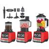 Eznaobo Frullatore Professionale 8 in 1, 2000W 3L Potente Frullatore con 15 velocità variabili, Funzione Pulsazioni, pulizia automatica, Frullatore Elettrico per Frulla Ghiaccio, Smoothie e Frappè