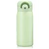 Boziee 350ML/200ML piccola bottiglia thermos in acciaio inox, senza BPA, bottiglia sottovuoto portatile per bevande calde e fredde (verde, 350ML)