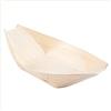 Palucart Barchette bambu Finger Food 100 Coppette in Legno 14 x 8 cm Biodegradabili Compostabili Per Aperitivo Snack Stuzzichini Barca Pagoda - C