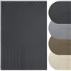Twinzen - Zerbino Ingresso Esterno e Interno Oeko-Tex 40x60 cm - Zerbino Assorbente, Antiscivolo e Lavabile in Lavatrice, Antracite
