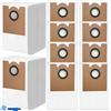 EATBALE Sacchetti per aspirapolvere Lefant M2 Plus / M2 Pro / M2S Pro, accessori per robot aspirapolvere 4.1, grande capacità per robot aspirapolvere Lefant, sacchetti usa e getta (10 pezzi)