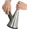 Generic Grattugia per formaggio con manico - Grattugia professionale per formaggio, utensile da cucina multiuso | acciaio inox robusto manico comodo, ideale per frutta e formaggio duro, facile da pulire