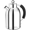 ASCOT Bollitore in acciaio inox, bollitore elettrico, regali per uomo/donna/famiglia, 1,5 litri, retro bollitore per tè a secco, spegnimento automatico (argento lucidato)